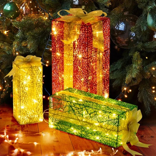 Christmas Lights - Gift Boxes